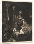 The Presentation in the Temple in the Dark Manner, ca. 1654 by Rembrandt Harmensz van Rijn