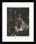 The Presentation in the Temple in the Dark Manner, ca. 1654 by Rembrandt Harmensz van Rijn