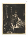 The Presentation in the Temple in the Dark Manner, ca. 1654 by Rembrandt Harmensz van Rijn