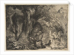 Saint Francis beneath a Tree, Praying, 1657 by Rembrandt Harmensz van Rijn