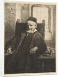 Jan Lutma, goldsmith, 1656 by Rembrandt Harmensz van Rijn