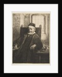 Jan Lutma, goldsmith, 1656 by Rembrandt Harmensz van Rijn