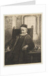 Jan Lutma, goldsmith, 1656 by Rembrandt Harmensz van Rijn