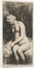 Woman Bathing Her Feet at a Brook, 1658 by Rembrandt Harmensz van Rijn