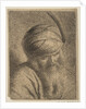 Bust of a Man in a Feathered Turban and Long Beard by Circle of Rembrandt