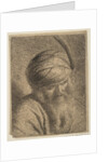 Bust of a Man in a Feathered Turban and Long Beard by Circle of Rembrandt