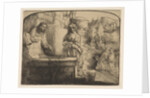 Christ and the Woman of Samaria: an Arched Print, 1658 by Rembrandt Harmensz van Rijn