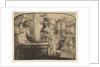 Christ and the Woman of Samaria: an Arched Print, 1658 by Rembrandt Harmensz van Rijn