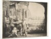 Peter and John Healing the Cripple at the Gate of the Temple, 1659 by Rembrandt Harmensz van Rijn