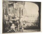 Peter and John Healing the Cripple at the Gate of the Temple, 1659 by Rembrandt Harmensz van Rijn