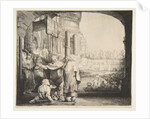 Peter and John Healing the Cripple at the Gate of the Temple, 1659 by Rembrandt Harmensz van Rijn