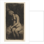 Woman Bathing Her Feet at a Brook, 1658 by Rembrandt Harmensz van Rijn