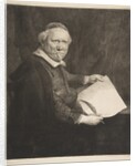 Portrait of Lieven Willemsz van Coppenol, Writing Master, 1658 by Rembrandt Harmensz van Rijn