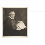 Portrait of Lieven Willemsz van Coppenol, Writing Master, 1658 by Rembrandt Harmensz van Rijn