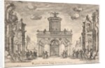 First interlude: palace of fame, from the series 'S…, 1608 by Remigio Cantagallina