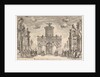 First interlude: palace of fame, from the series 'S…, 1608 by Remigio Cantagallina
