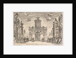 First interlude: palace of fame, from the series 'S…, 1608 by Remigio Cantagallina