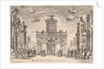 First interlude: palace of fame, from the series 'S…, 1608 by Remigio Cantagallina