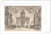 First interlude: palace of fame, from the series 'S…, 1608 by Remigio Cantagallina