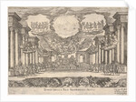 Sixth interlude: temple of peace, from the series 'S…, 1608 by Remigio Cantagallina