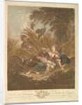 Les Amans Surpris, 18th century by Rene Gaillard