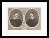 Double Portrait of Pierre and Jacques Dupuy, ca. 1648-49 by Robert Nanteuil