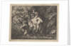 Satyr family, on the move, 18th Century by Salomon Gessner