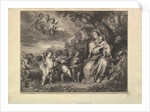 Rest on the Flight into Egypt, 1650-59 by Boetius Adams Bolswert