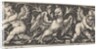 Horizontal Panel with an Eagle Flanked by Two Genii, 1544 by Sebald Beham