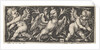 Horizontal Panel with an Eagle Flanked by Two Genii, 1544 by Sebald Beham