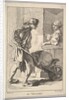 Reverse copy of Au Vinaigre, from Le Cris de Paris…, 18th century by Simon François Ravenet