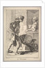 Reverse copy of Au Vinaigre, from Le Cris de Paris…, 18th century by Simon François Ravenet