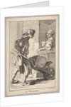 Reverse copy of Au Vinaigre, from Le Cris de Paris…, 18th century by Simon François Ravenet