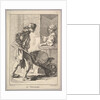 Reverse copy of Au Vinaigre, from Le Cris de Paris…, 18th century by Simon François Ravenet