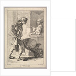 Reverse copy of Au Vinaigre, from Le Cris de Paris…, 18th century by Simon François Ravenet