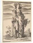 Reverse copy of Neapolitaine, from Recueil de diverses fig.res étrangeres Inventée…, 18th century by Unknown