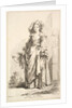 Femme de Naples, from Recueil de diverses fig.res étrangeres Inventées par F. Bouc…, 18th century by Simon François Ravenet
