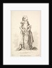Ancienne Mode Françoise, from Recueil de diverses fig.res étrangeres Inventées par…, 18th century by Simon François Ravenet