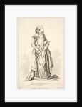 Ancienne Mode Françoise, from Recueil de diverses fig.res étrangeres Inventées par…, 18th century by Simon François Ravenet