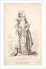 Ancienne Mode Françoise, from Recueil de diverses fig.res étrangeres Inventées par…, 18th century by Simon François Ravenet