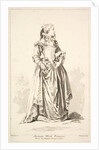 Ancienne Mode Françoise, from Recueil de diverses fig.res étrangeres Inventées par…, 18th century by Simon François Ravenet