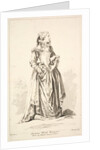 Ancienne Mode Françoise, from Recueil de diverses fig.res étrangeres Inventées par…, 18th century by Simon François Ravenet