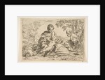 Rest on the flight into Egypt, Mary holding the infant Christ with St. Joseph …, ca.1640 or after by Unknown