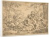 The Holy Family with Saint John the Baptist, copy after Cantarini, ca. 1639-1648 or after by Unknown