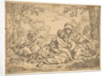 The Holy Family with Saint John the Baptist, copy after Cantarini, ca. 1639-1648 or after by Unknown
