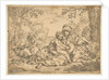 The Holy Family with Saint John the Baptist, copy after Cantarini, ca. 1639-1648 or after by Unknown