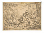 The Holy Family with Saint John the Baptist, copy after Cantarini, ca. 1639-1648 or after by Unknown
