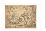 The Holy Family with Saint John the Baptist, copy after Cantarini, ca. 1639-1648 or after by Unknown