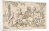 Holy Family with Saint Elizabeth and Saint John the Baptist, ca. 1639 by Simone Cantarini