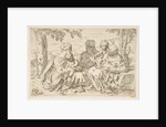 Holy Family with Saint Elizabeth and Saint John the Baptist, ca. 1639 by Simone Cantarini